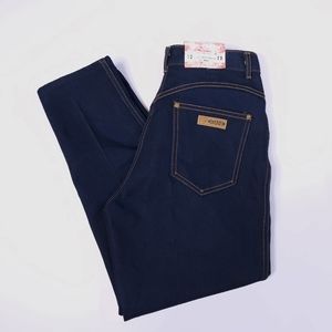 Gitano NWT Vintage 80s Dark Wash Tapered Mom Jeans Vtg 12 Womens Small